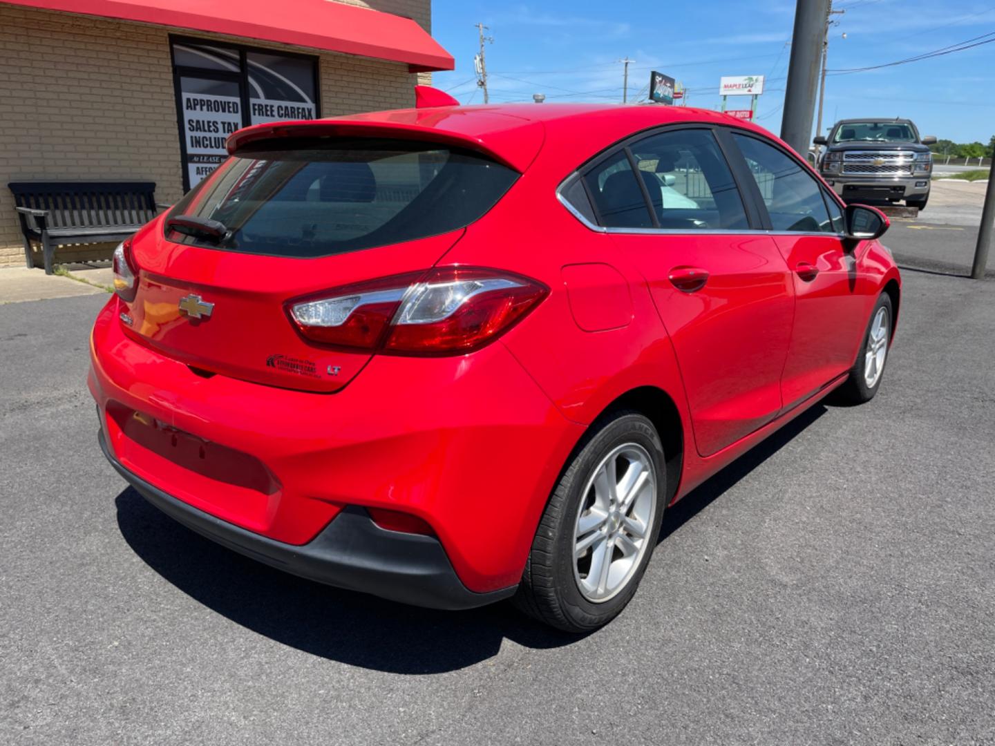 2017 Red Chevrolet Cruze (3G1BE6SM5HS) with an 4-Cyl, Turbo, 1.4 Liter engine, Automatic, 6-Spd transmission, located at 8008 Warden Rd, Sherwood, AR, 72120, (501) 801-6100, 34.830078, -92.186684 - Photo#7